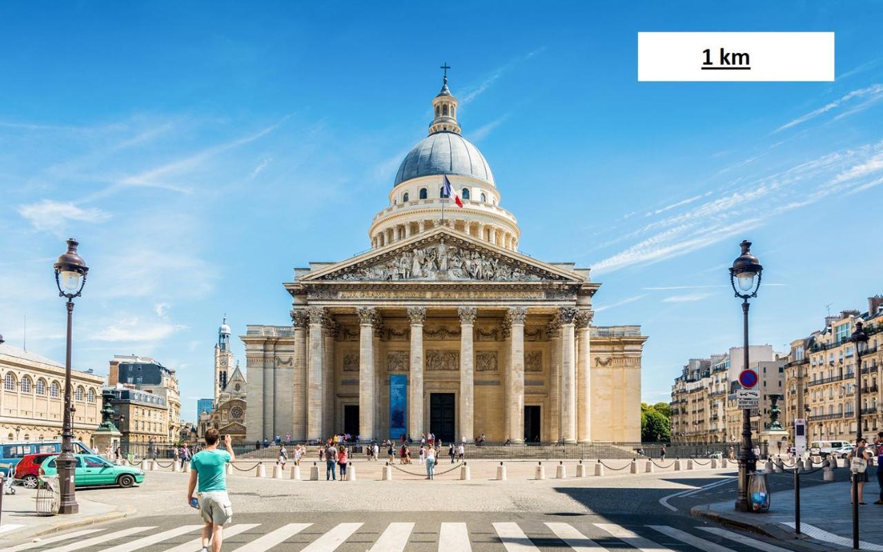 Petite Maison Avec Cour Dans Les Beaux Quartiers-Vous Faites Le Menage- Very Good Prices For T-H-E Location But You Have To Clea-N Th-E Flat Leilighet Paris Eksteriør bilde