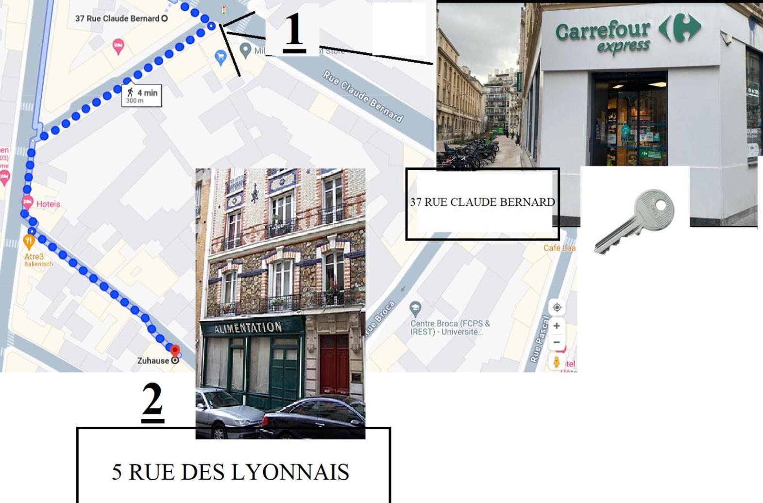 Petite Maison Avec Cour Dans Les Beaux Quartiers-Vous Faites Le Menage- Very Good Prices For T-H-E Location But You Have To Clea-N Th-E Flat Leilighet Paris Eksteriør bilde